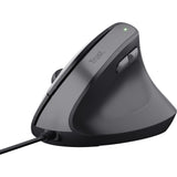 Mouse ergonomico Trust bayo ii (nero, 800 dpi - 2.400 dpi) - afbeelding 1
