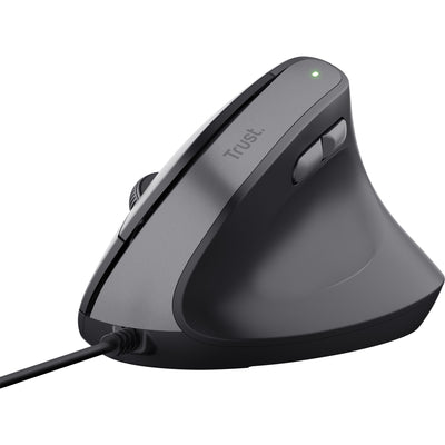 Mouse ergonomico Trust bayo ii (nero, 800 dpi - 2.400 dpi)