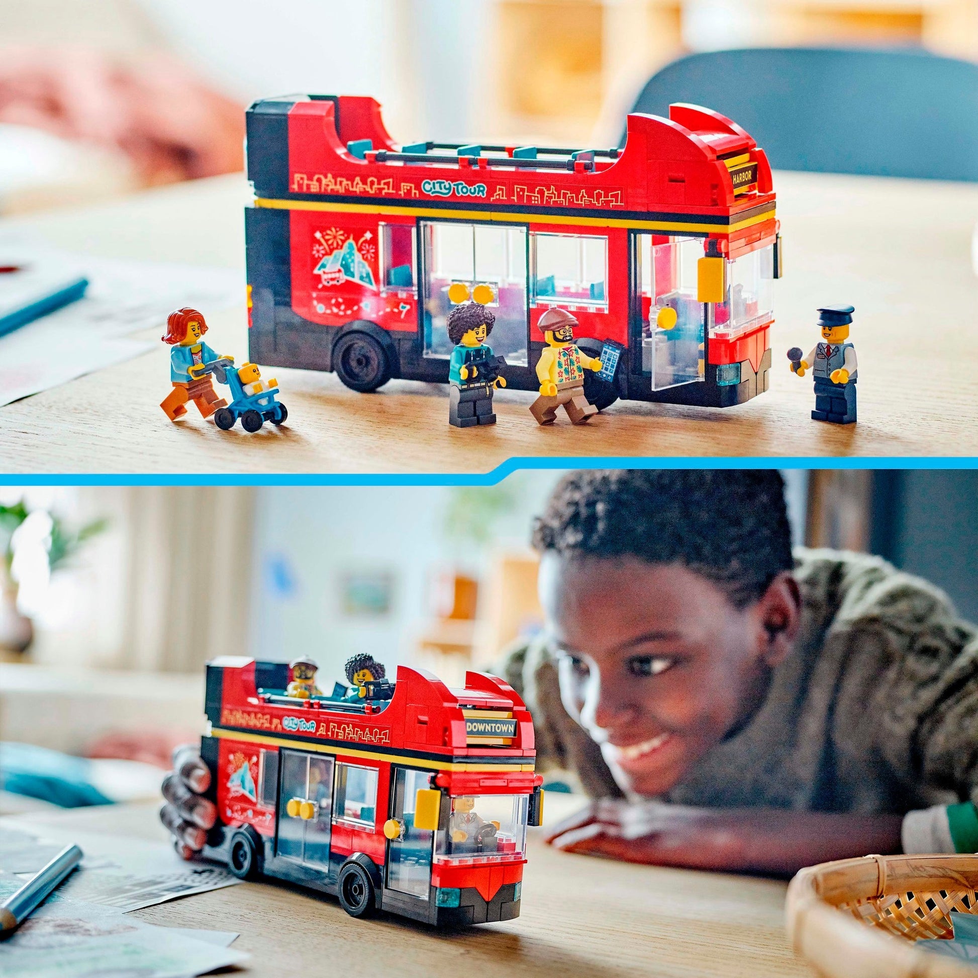 LEGO LEGO CITY 60407 Turista Red Red Double Cock
