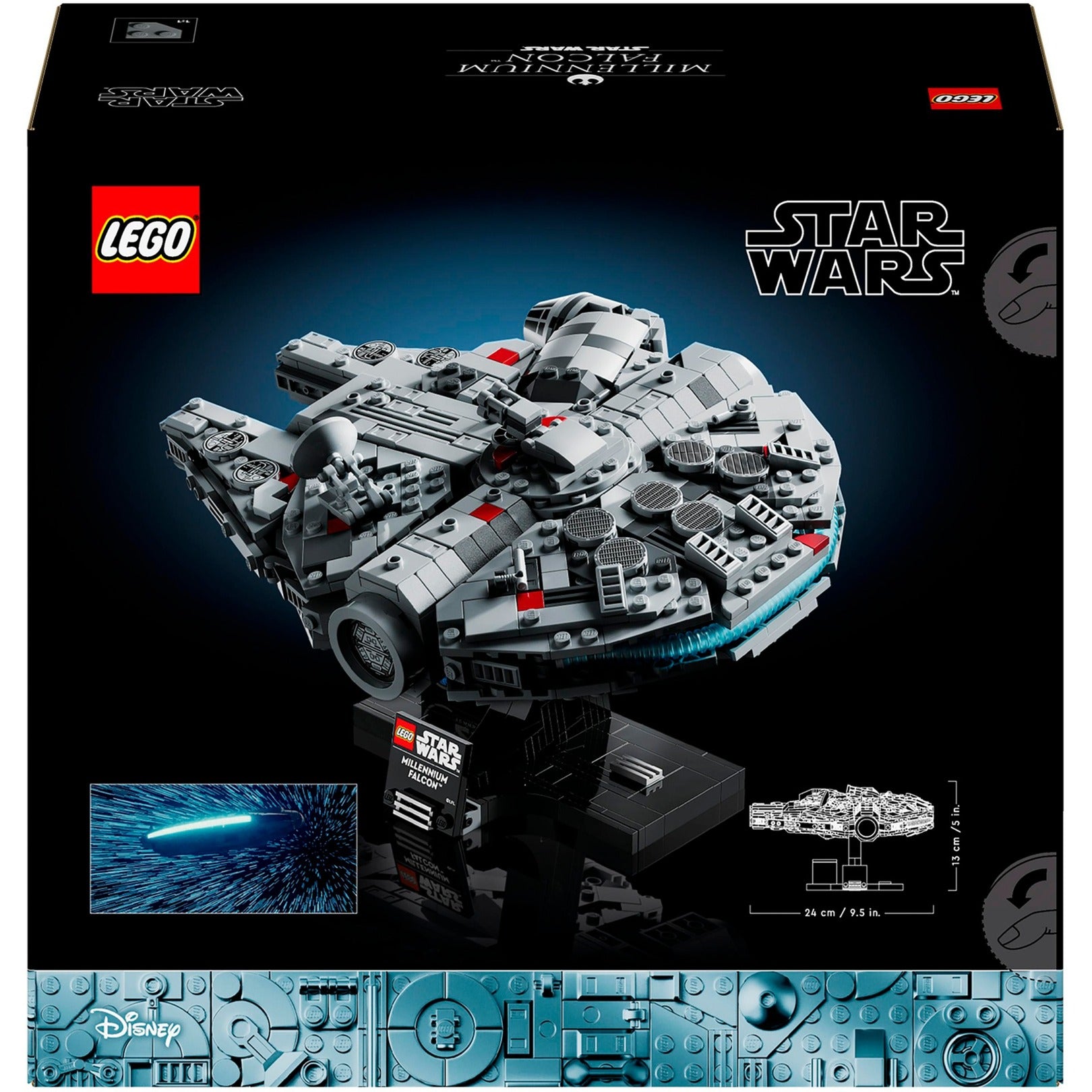 Lego lego star wars 75375 halcón milenario