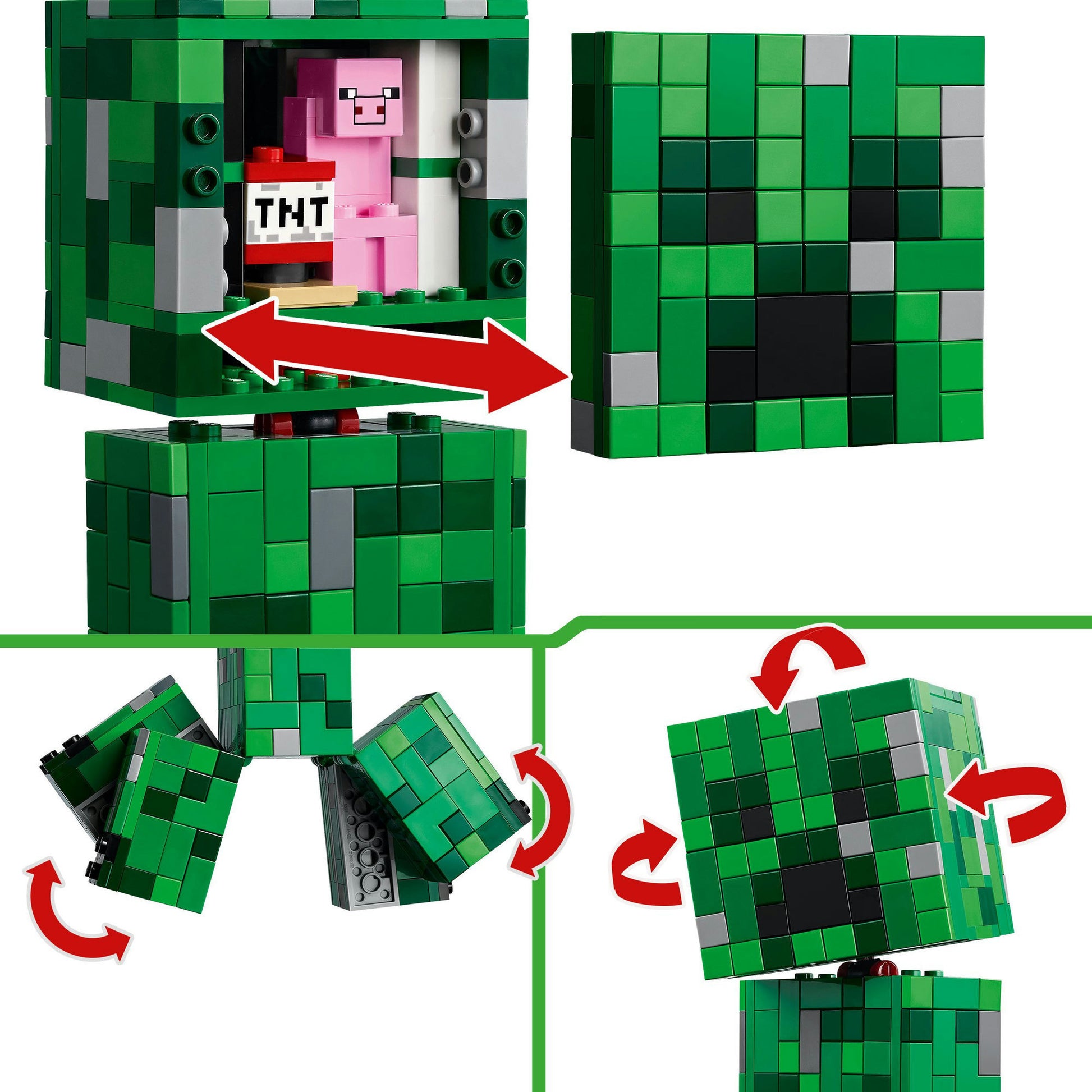 Lego 21276 Minecraft de Creeper