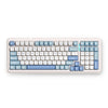 Mchose k99 v2 inalámbrico mecánico azul, teclado gaming (diseño us)