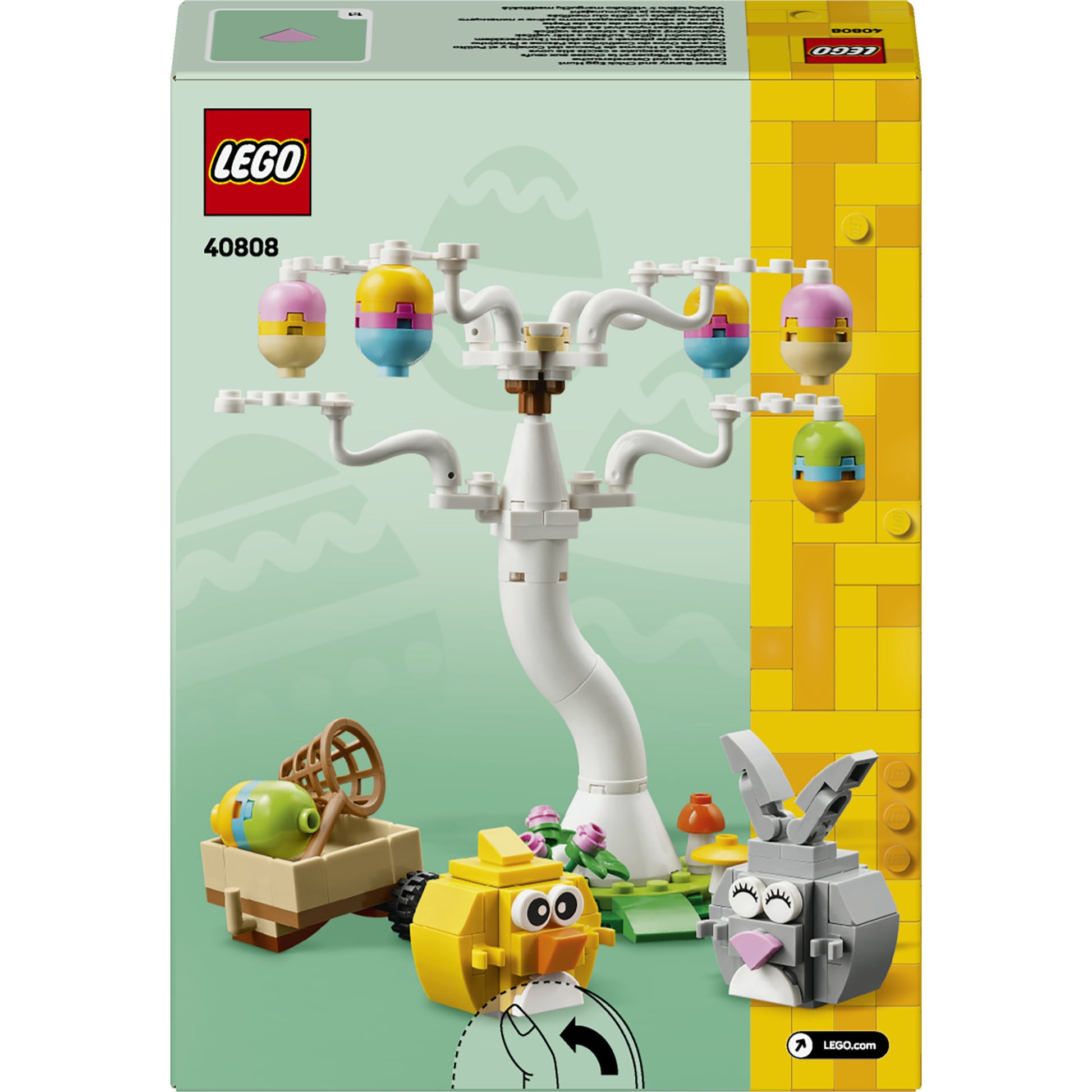 Lego Classic 40808 Caccia alle uova con coniglio e pulcino