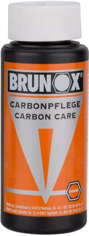 Cuidado de carbono de Brunox. Para la limpieza y el mantenimiento de marcos de carbono y piezas de alta calidad 120 ml