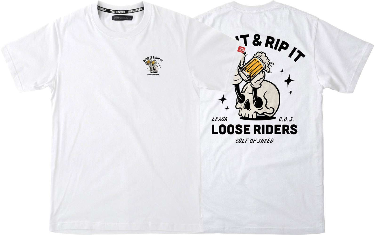 Loose riders grip it - tech tee