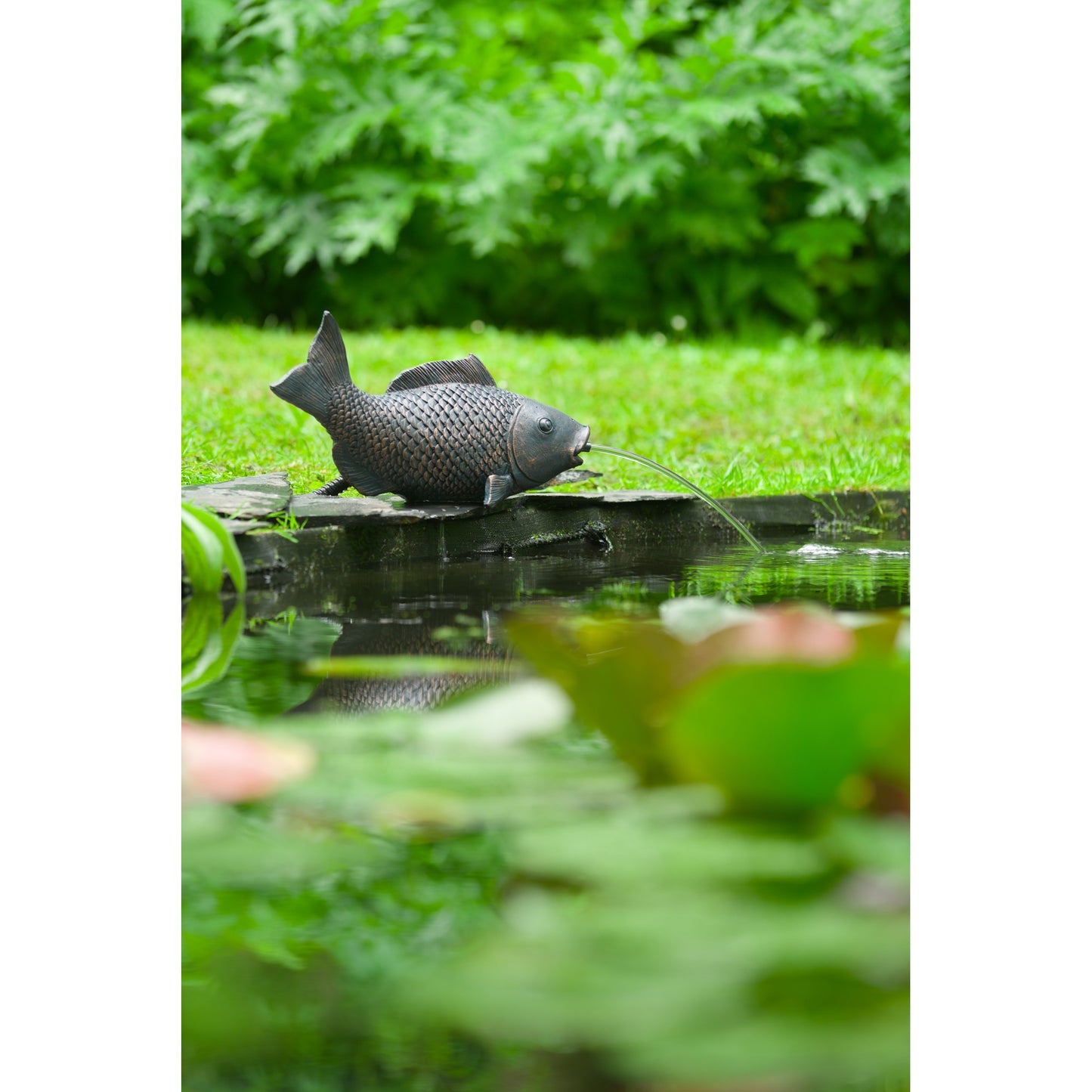 Ubbink spuitfiguur vis xl waterornament