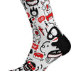 Calzature Sox luminose e funky: calzini
