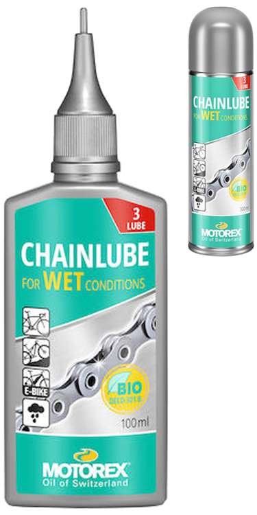 Motorex chainlube wet conditions