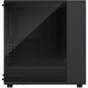 Fractal design north midi tower behuizing (zwart houtkleur | 2x usb-a | 1x usb-c | tempered glass)