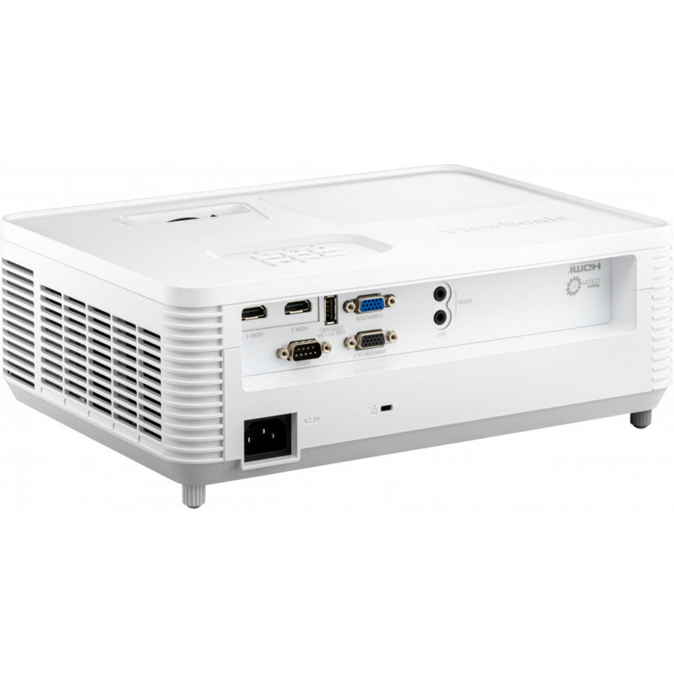 Viewsonic ps502w wxga short throw dlp-projector (wit, 4000 ansi lumen, voor zakelijk gebruik en onderwijs)