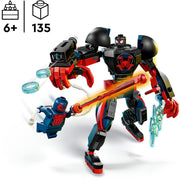 Lego marvel super heroes - miles morales mecha vs. spider-man 2099 constructiespeelgoed (76337) - afbeelding 3