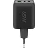Goobay USB-C Snell Charger Nano (65 W) y Cable textil USB-C