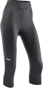Northwave active knicker - women's 3 4 bib shorts with pad - afbeelding 1