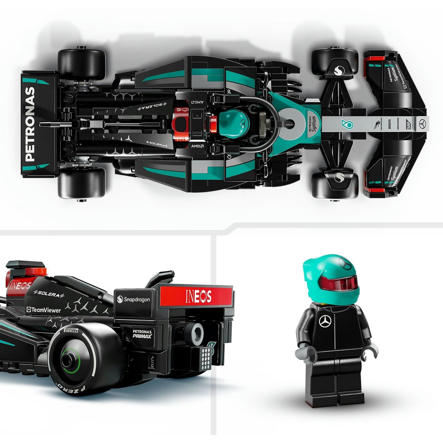 LEGO Speed ​​Champions 77244 Mercedes-AMG F1 W15 Racing Car