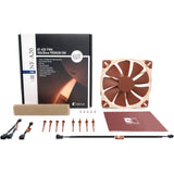 Noctua nf-a20 pwm case fan (crème bruin, 200 x 200 x 30 mm) - afbeelding 3