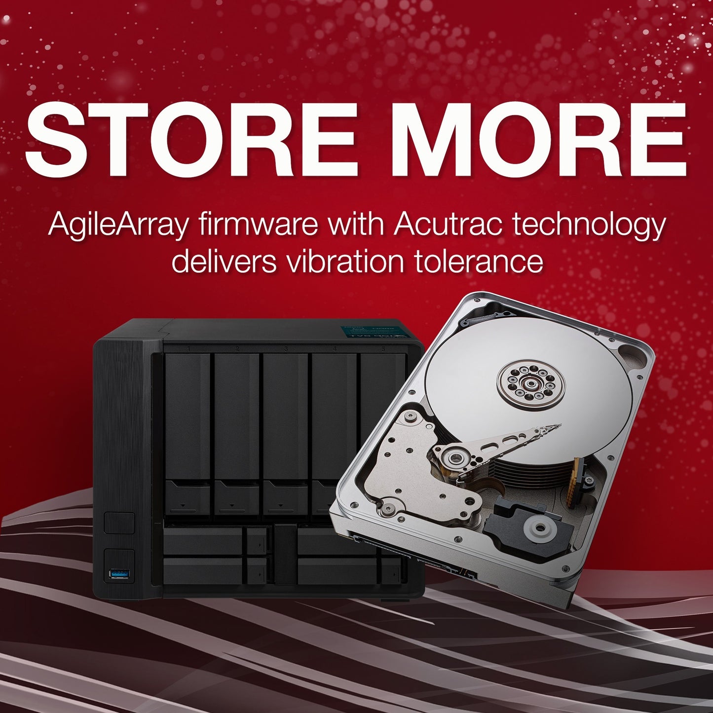 Seagate ironwolf, 10 TB hard drive (ST10000VN000, SATA 600, 24 7)