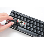 Ducky mecha pro sf rgb mechanisch toetsenbord (zwart, us lay-out (qwerty), cherry mx red, 65%, rgb leds, pbt double-shot) - afbeelding 9
