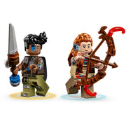Lego horizon adventures - aloy en varl vs. shell-walker en sawtooth constructiespeelgoed (77037) - afbeelding 5