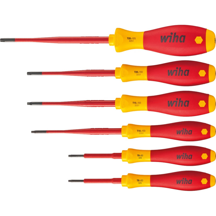 Wiha screwdriver set SoftFinish Electric Slimfix