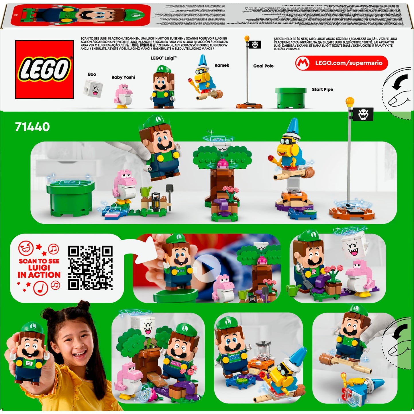 Lego Lego Super Mario 71440 Adventures con Luigi interattivo