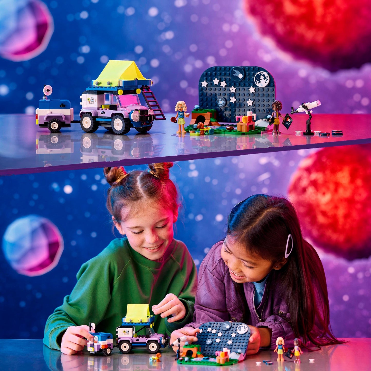 Lego friends - astronomisch kampeervoertuig constructiespeelgoed (42603)