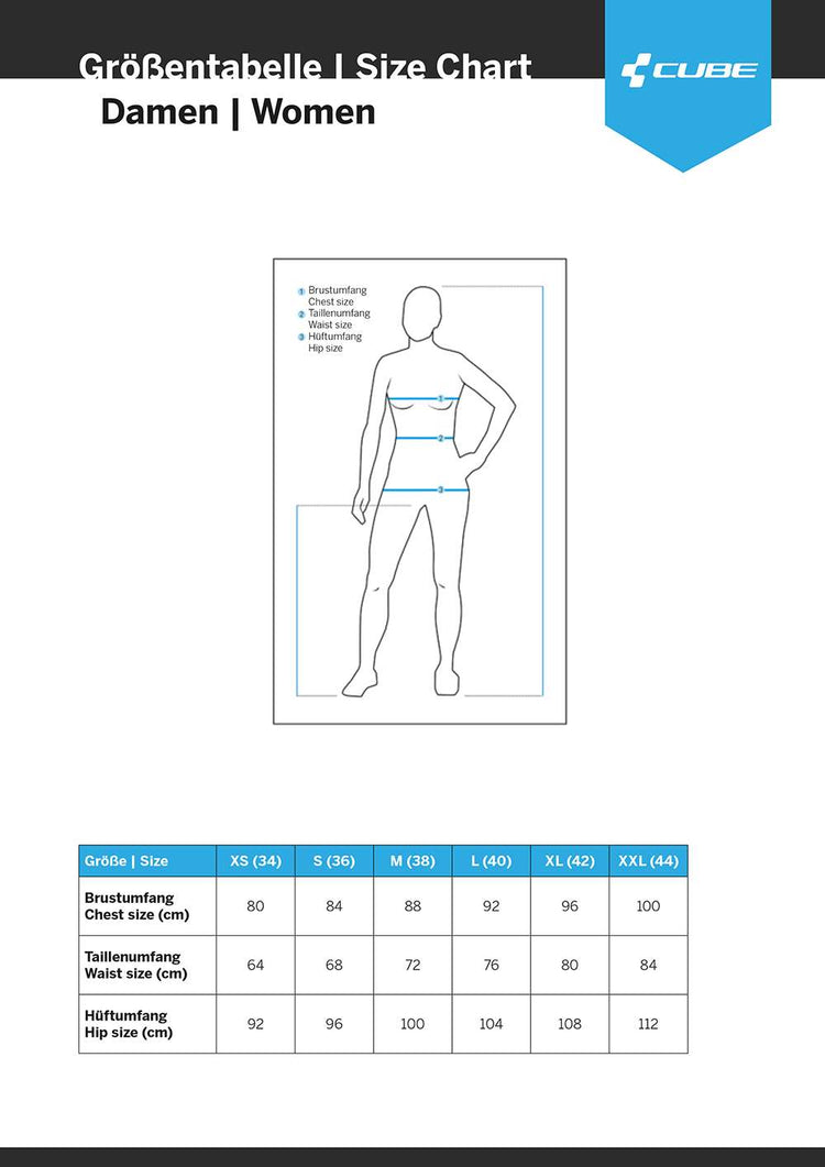 Cube road xc x factory racing - women's long sleeve jersey