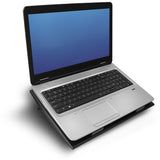 Act connectivity laptopstandaard, met ventilator, hoogte verstelbaar in 2 standen (zwart, 4-poorts usb 2.0 hub) - afbeelding 3