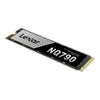 SSD Lexar nq790 da 512 GB (nero grigio, pcie 4.0 x4, nvme 1.4, m.2 2280)