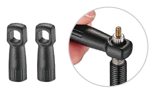 Tapas de válvula Katana con llave de válvula integrada