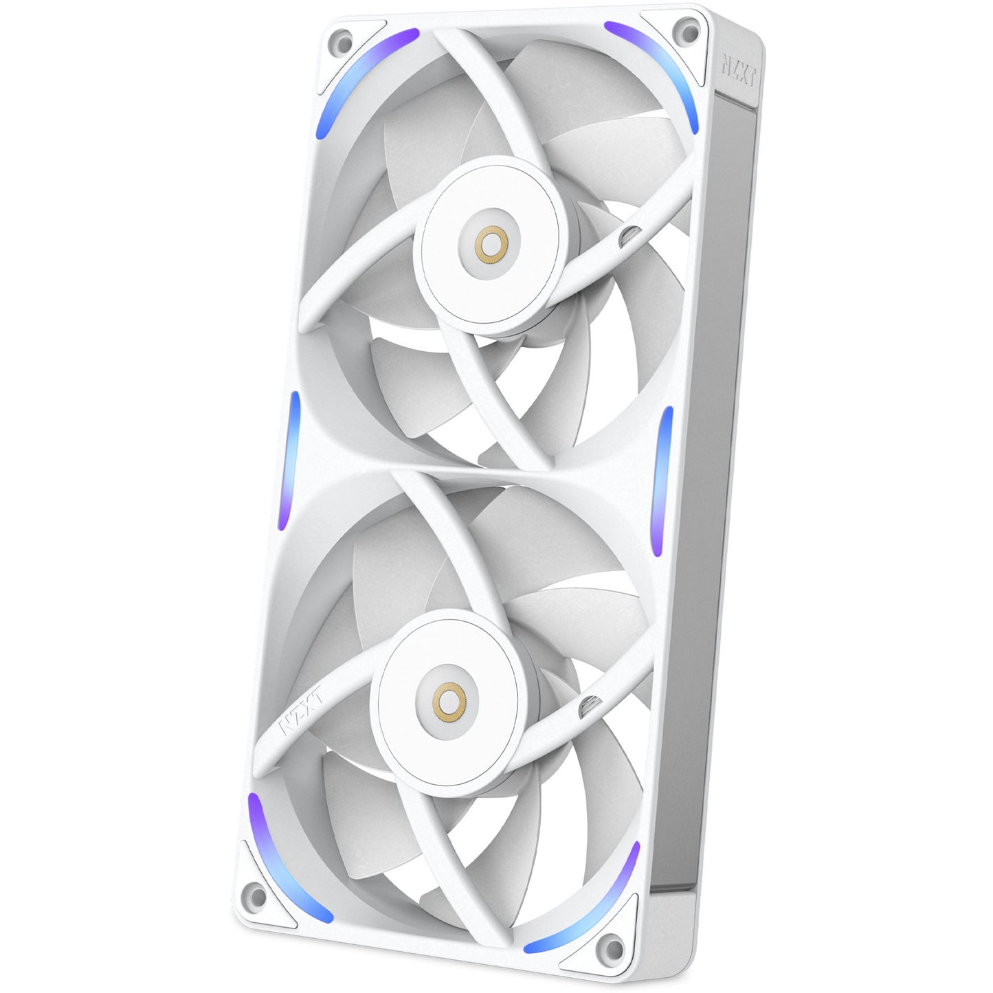 Ventole per case RGB Nzxt f240x (bianco, 2 pezzi, 240 x 120 x 30 mm, pwm)