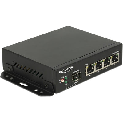 Delock Gigabit Ethernet Switch 4 puerto + 1 SFP