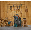 Gardena grasmaaier powermax duo 46 36v (zwart grijs, 2x accu en lader inbegrepen)