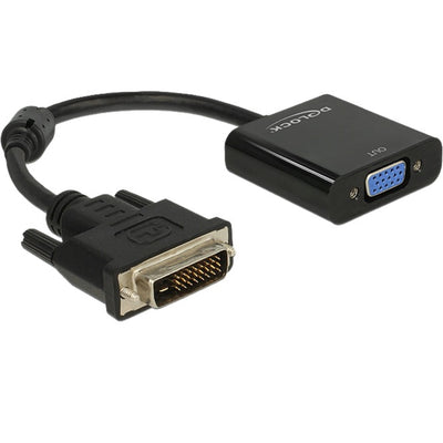 Adaptador de Delock DVI-D 24+1 Masculino> VGA Hembra