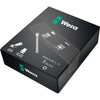 Wera 8740 a hf 1 zyklop bitdoppen set binnenzeskant dopsleutel (zwart zilver, 5-delig, met vasthoudfunctie, 1 4 -aandrijving)