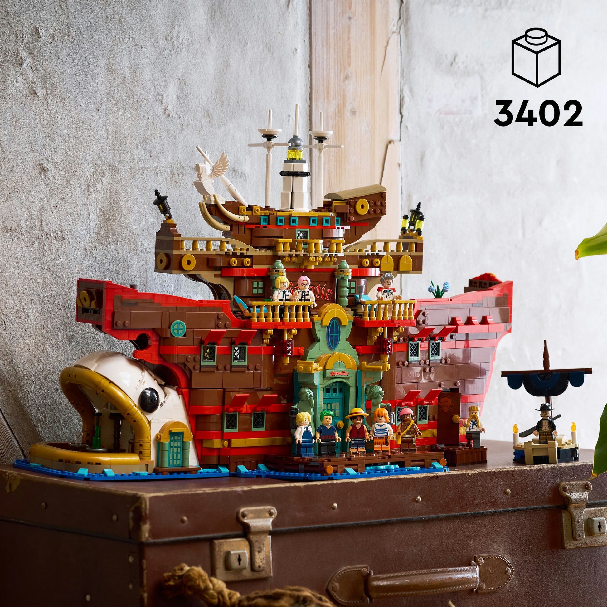 LEGO 75640 ONE PIEZA El restaurante flotante Bara