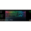 Razer huntsman v3 pro rgb mechanisch gaming toetsenbord (zwart, us lay-out (qwerty), analog optical gen 2, 100%, double-shot pbt)