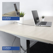 Act connectivity nano laptopslot met sleutels diefstalbeveiliging (grijs, 2 meter) - afbeelding 4