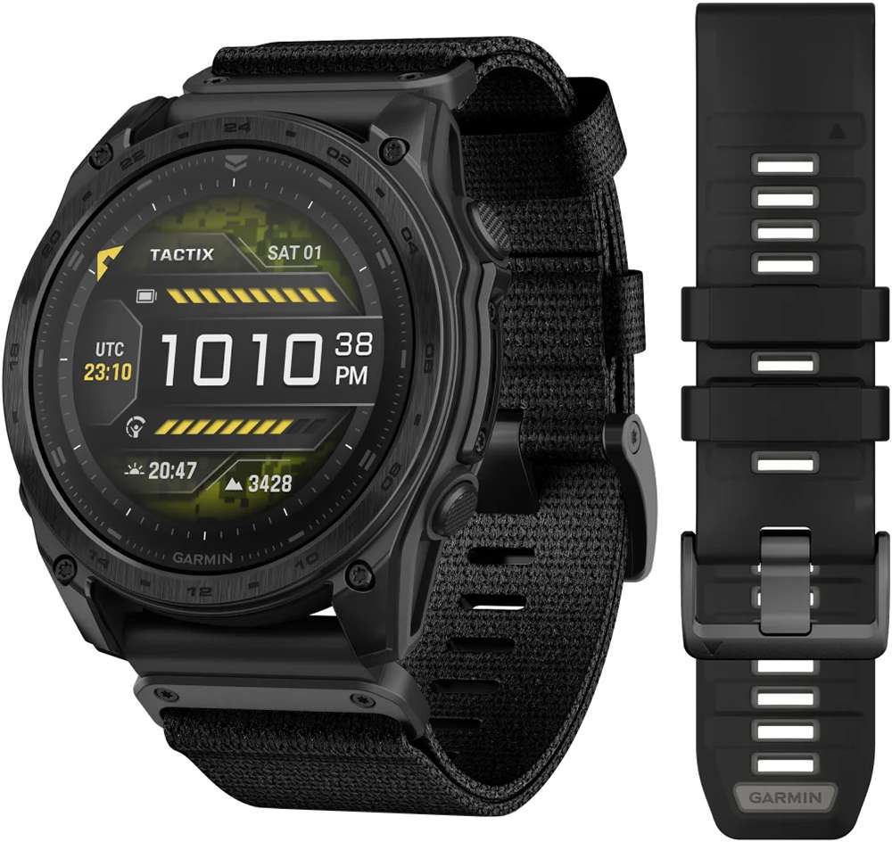 Garmin tactix® 8 - smartwatch dlc amoled zaffiro nero titanio 51 mm