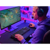 Trust GXT 871 Zora Tastiera da gioco meccanica, tastiera da gioco (nera, layout USA, rosso Huano)