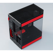 Hyte y60 midi tower behuizing (rood zwart | 3x usb-a | tempered glass) - afbeelding 7