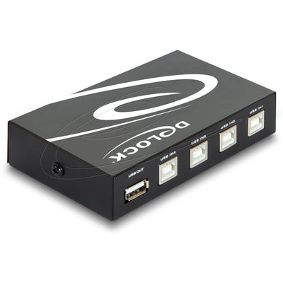 Delock Switch USB 2.0 4 puertos Manual