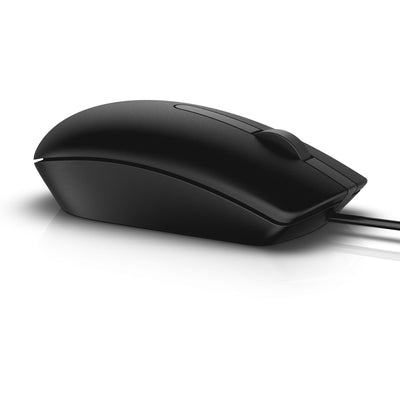 Mouse ottico Dell - ms116 (nero, 1000 dpi)