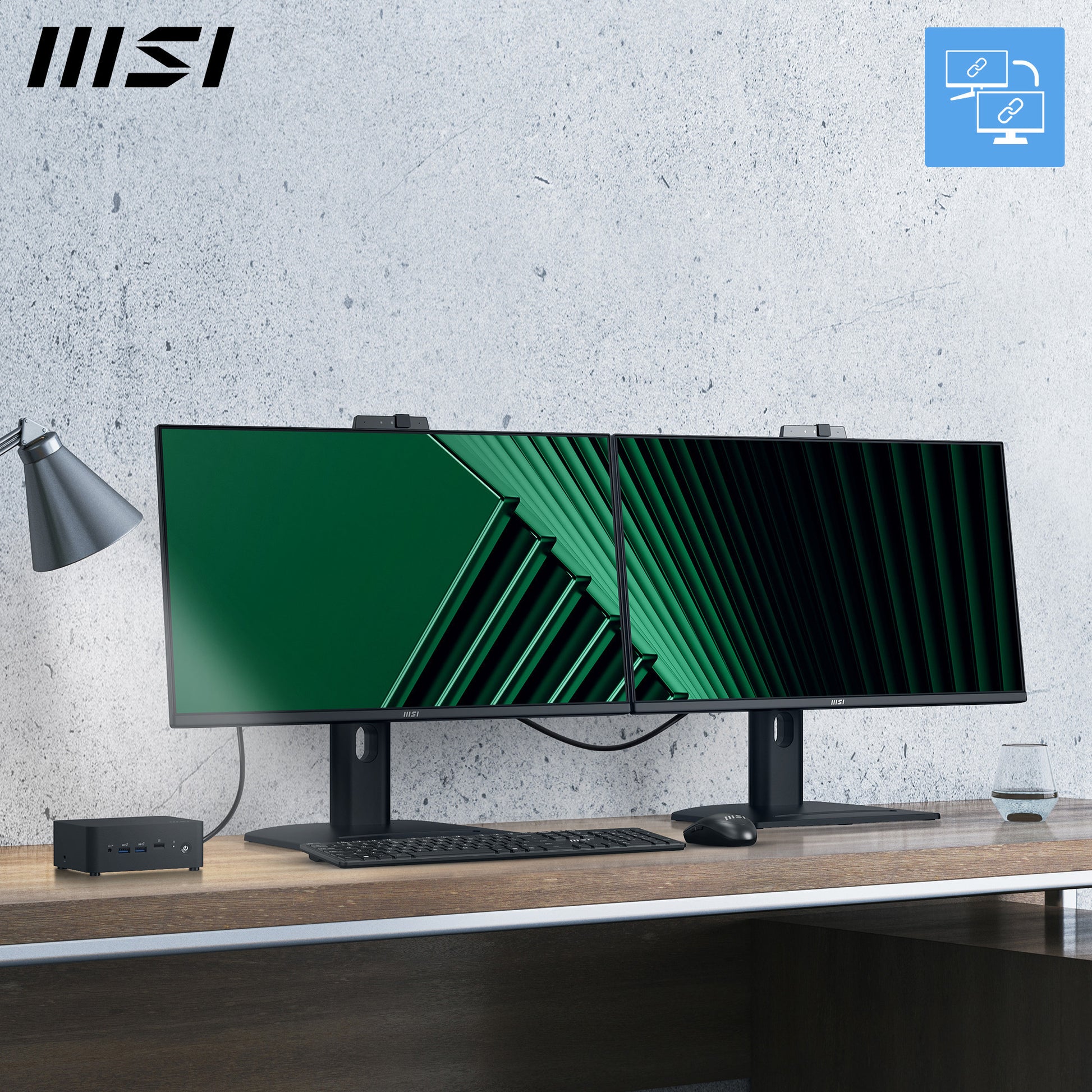 Monitor Msi pro mp275qpdg 27 (nero, 2x HDMI, porta display, 4x USB-A, USB-B, USB-C, RJ-45, 100 Hz)