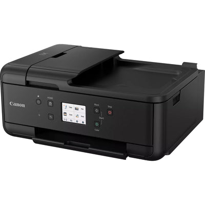 Canon Pixma TR7650 all-in-one inkjet printer with fax function (black, USB, Wi-Fi, copy, scan, fax)