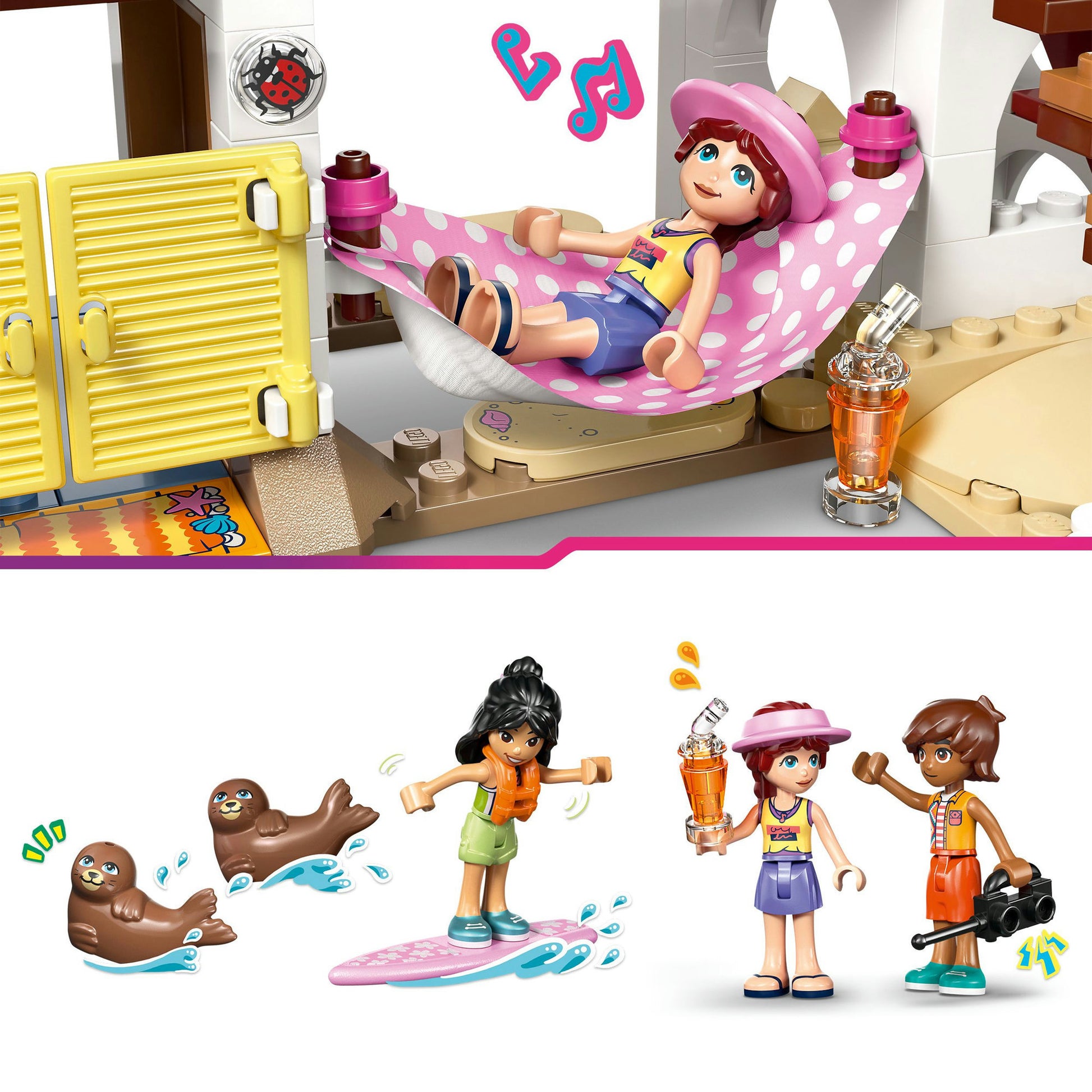 Lego friends 42699 casa de playa con focas
