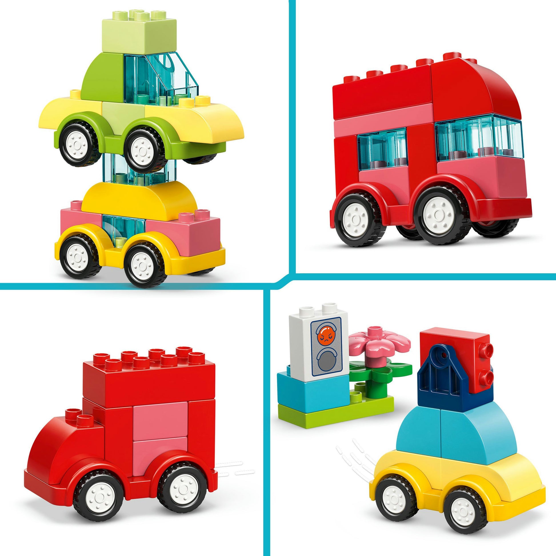 Lego duplo mis primeros 10474 vehículos creativos | 2 piezas