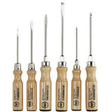 Wiha schroevendraaierset set (bruin, 6-delig) - afbeelding 1