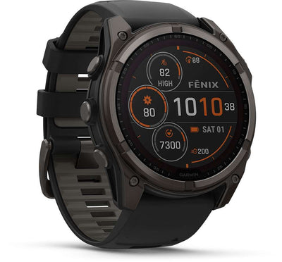 Garmin fēnix® 8 - 51mm solar zafiro - Reloj inteligente multideporte GPS