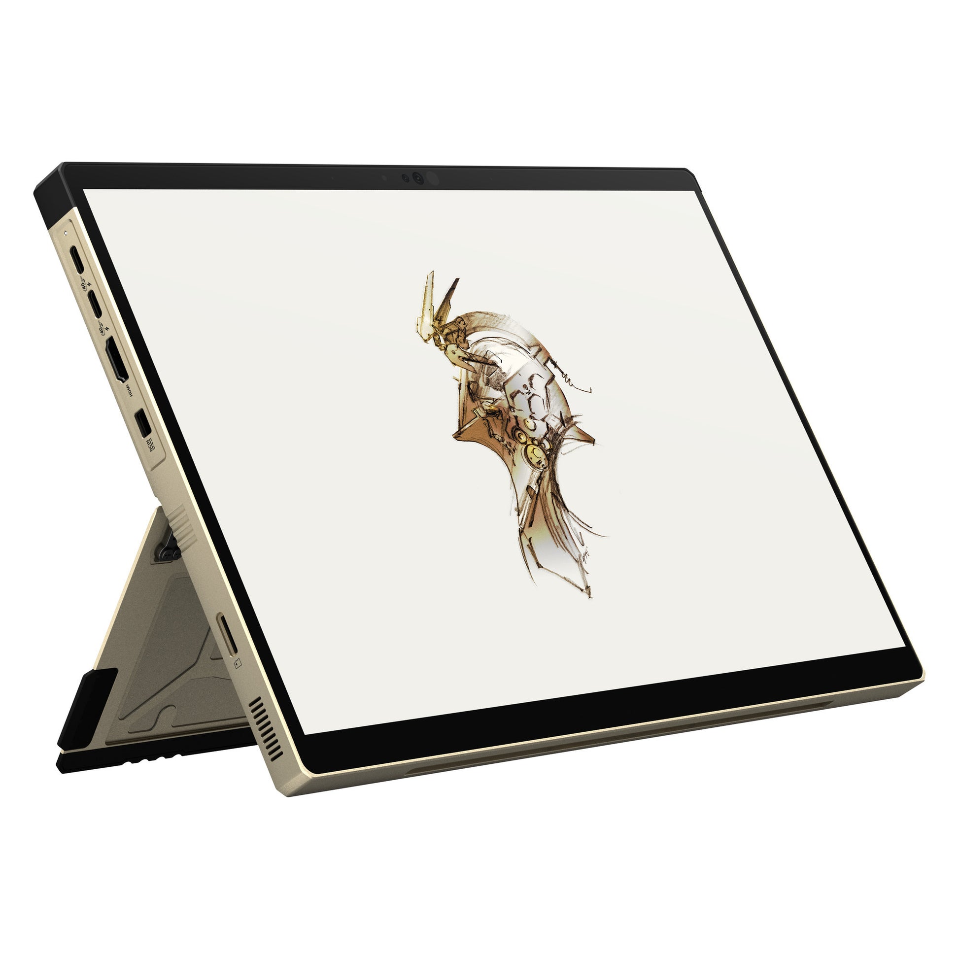 Asus rog flow z13-kjp gz302eac-ru178w 13.4 laptop da gioco 2 in 1 (oro nero | ryzen al max+ 395 | radeon 8060s | 128 GB | 1 TB SSD | touch)