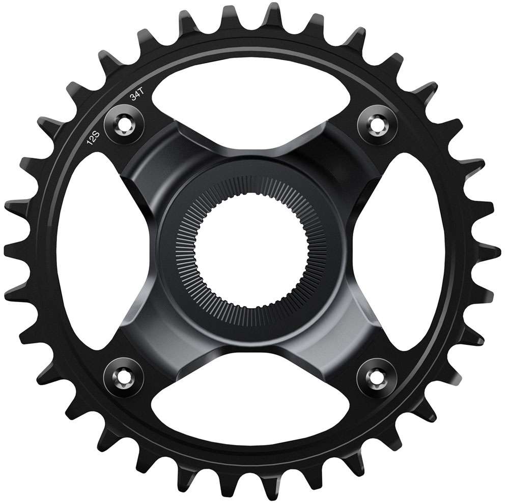 Shimano - Cadena Top 34T Pasos SM -Cre80 - 12 Velocidad con una línea de cadena de 565 mm
